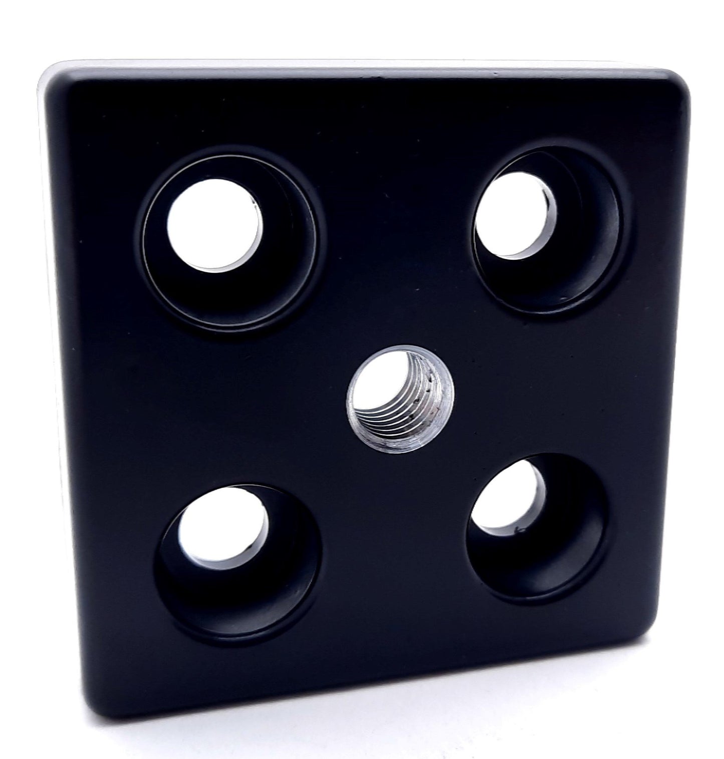 New Lot of 2 80/20 14037 Center Tap Base Plate Series 30 M10 x 1.50 60mm x 60mm