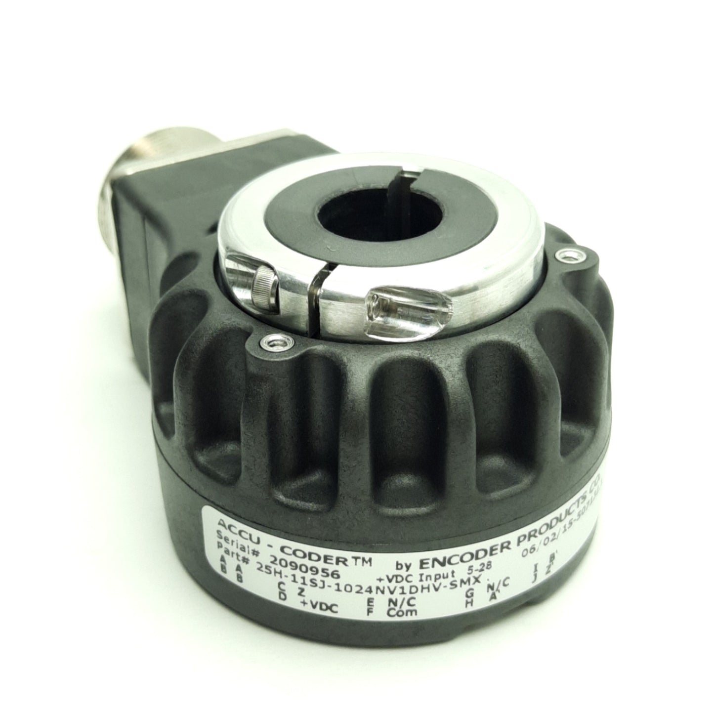 New Accu-Coder 25H-11SJ-1024NV1GHV-SMX Rotary Encoder 1024CPR, 8.5" C-Face, ø3/8"