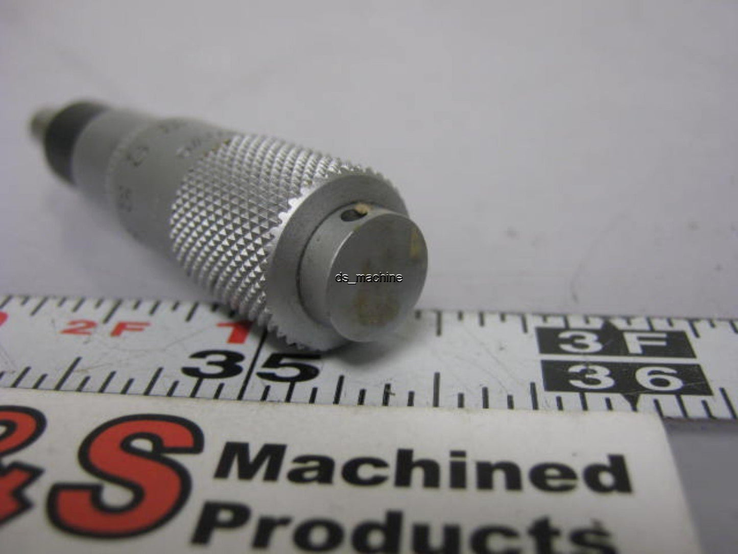 Used Mitutoyo 0 to 13mm Micrometer 0.01mm Graduations ±0.002mm Accuracy