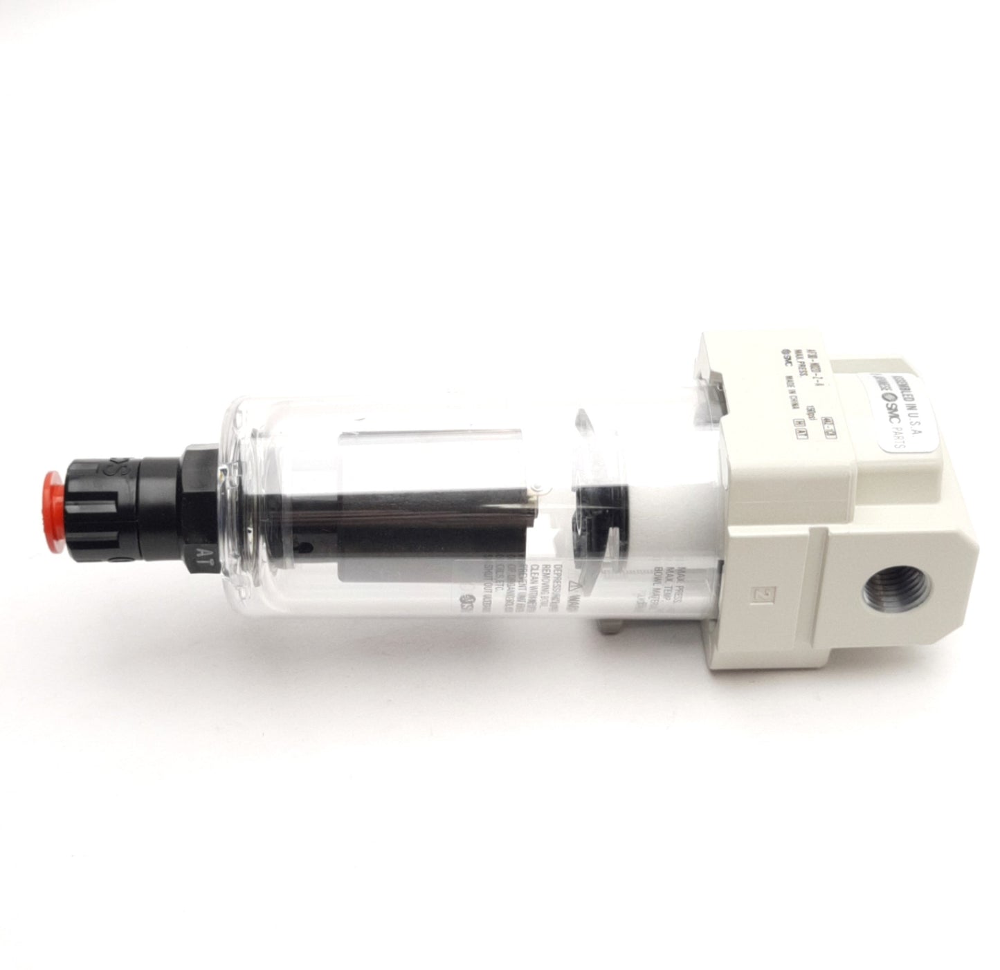 New SMC AF30-N02D-RZ-A Mass Pro Filter 1/4" NPT Ports, 5µm Filter, 1.0MPa Max