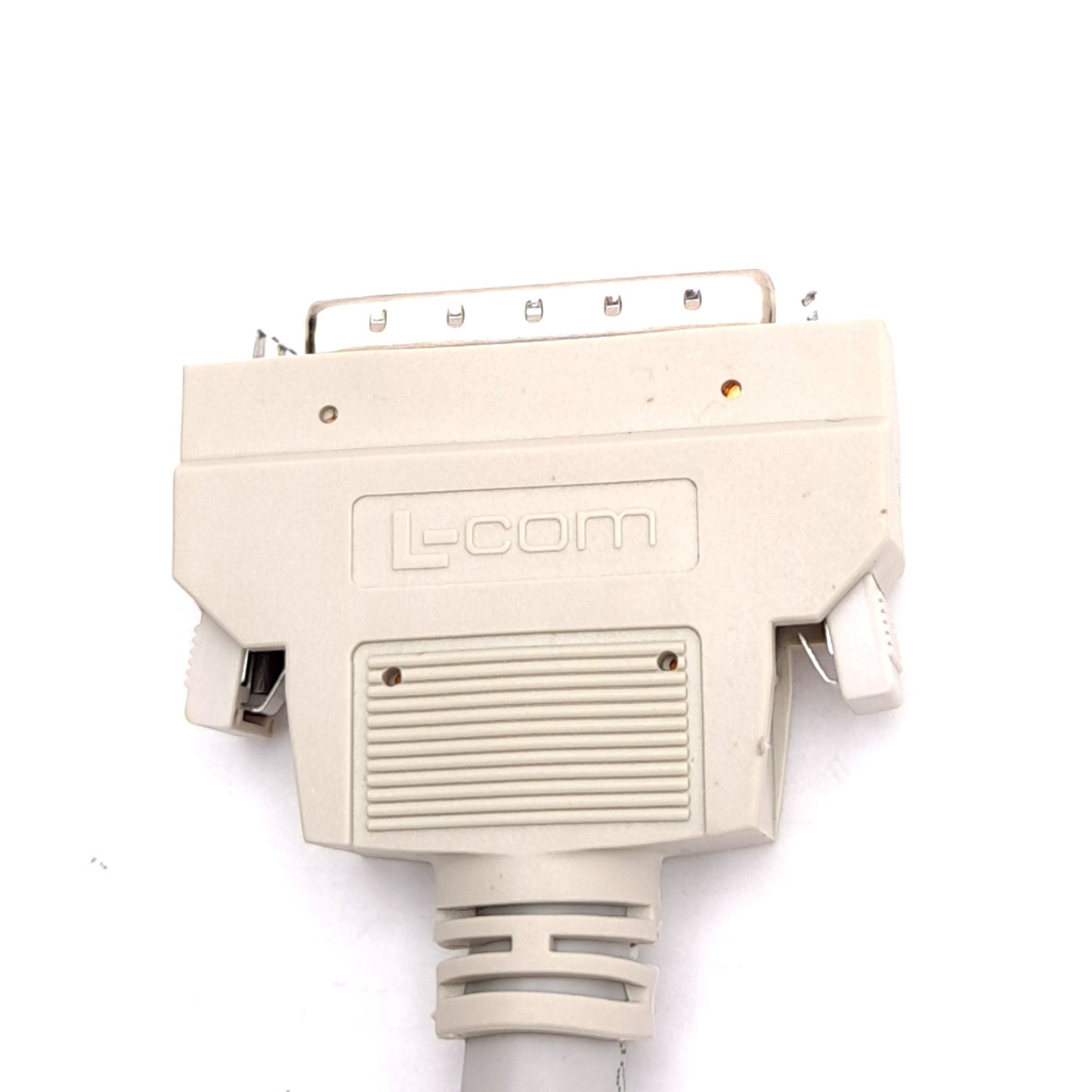 New – Open box L-Com CA801-2M SCSI-2 HPDB50 Cable, 2x Male 50-Pin D-Sub Connector, 2m Length