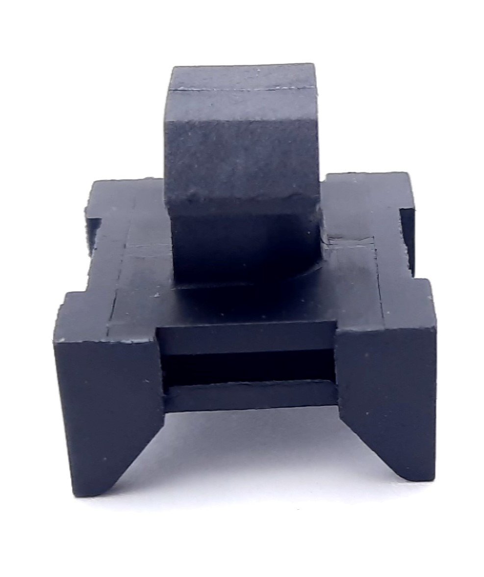 New – Open box Lot of 40 80/20 12315 Cable Tie Mounting Block Series 45 22mm x 11mm