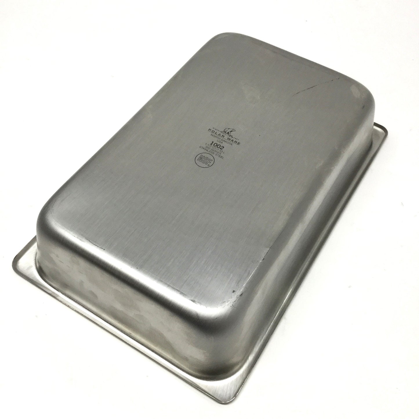Used Polar Ware 1002 Stainless Steel 1-1/2 Quart (1.43L) Lab Instrument Pan Tray