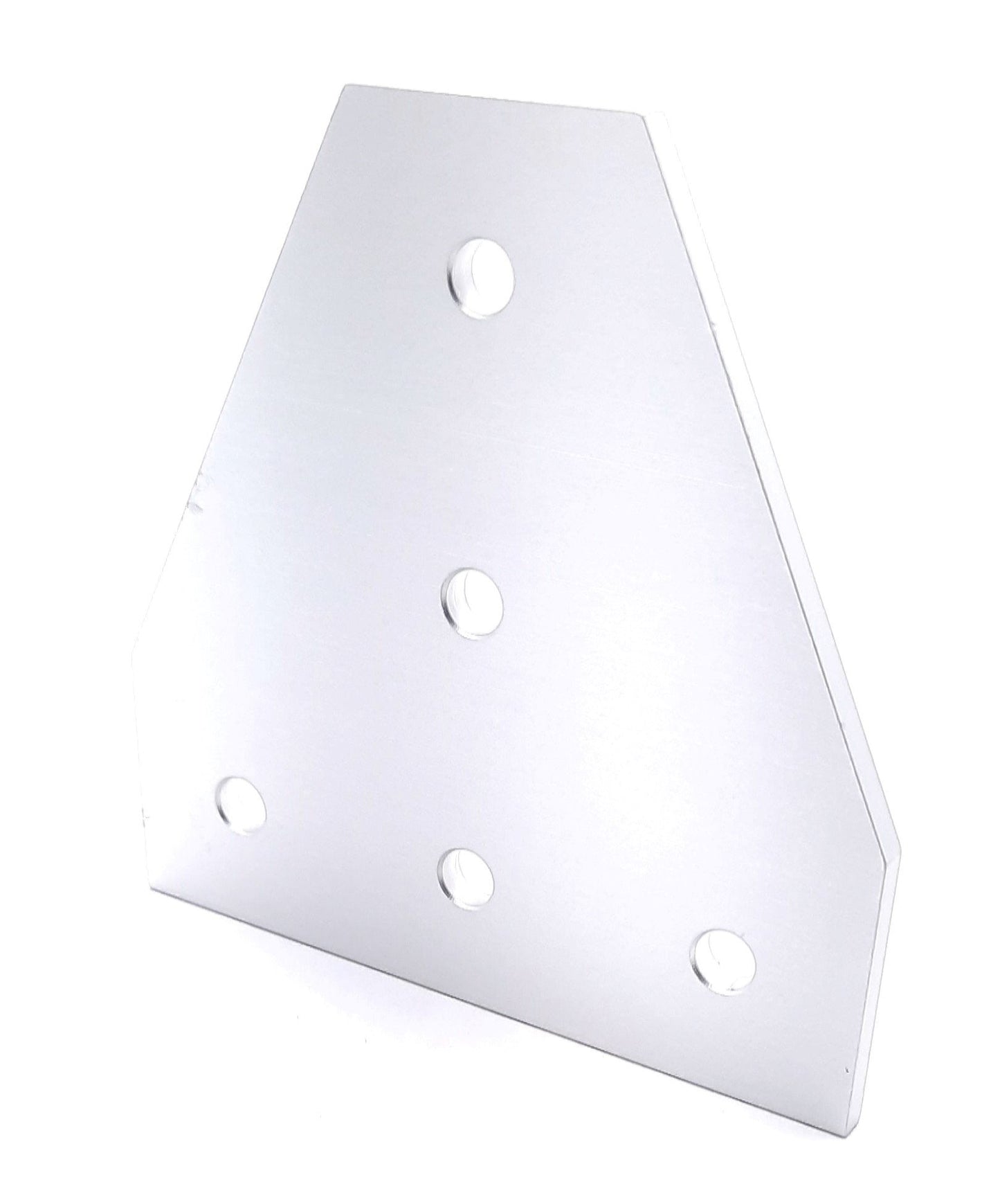 New Lot of 5 80/20 30-4340 Aluminum Tee Flat Plate 5 Hole 30 Series 90mm x 90mm