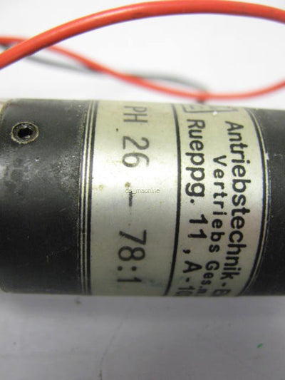 Used ELRA PH 26-78:1 DC Motor EURA