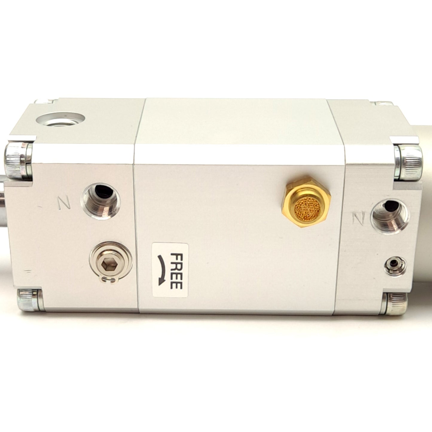 New SMC CDNGUA40TN-50-D Air Cylinder w/ Lock, Double Acting, 40mm Bore, 50mm Stroke