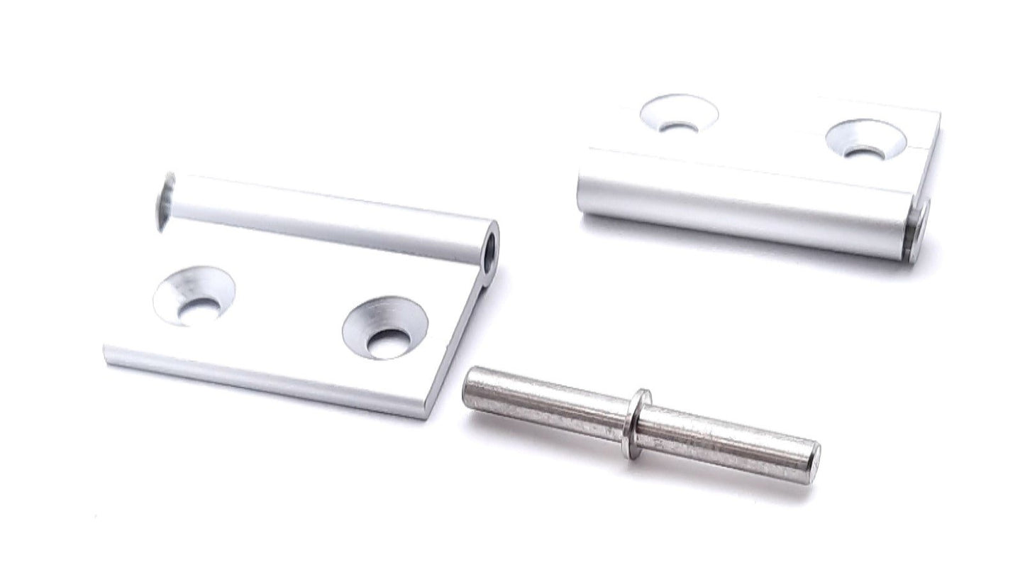 New Lot of 4 80/20 2326 Concealed Hinge 30 Series 4 Hole 3.976" x 1.46"