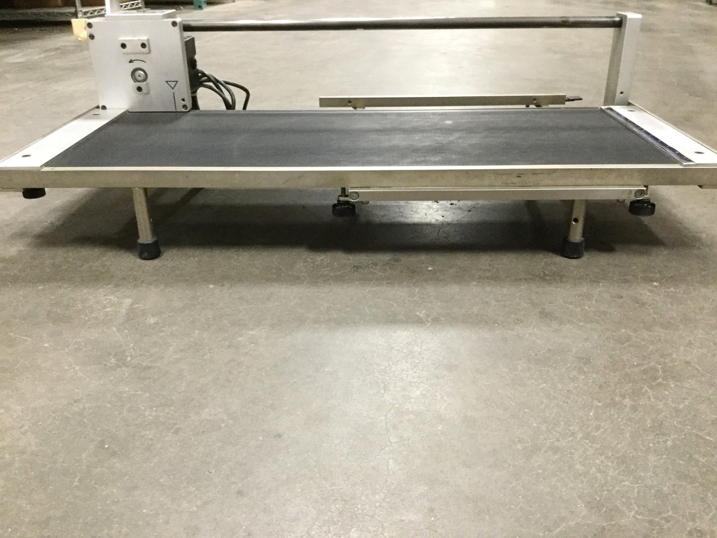 Used New Hermes Engravograph Safety Saw Cutter for Plastic Sheet 24" x 1/4", 115VAC