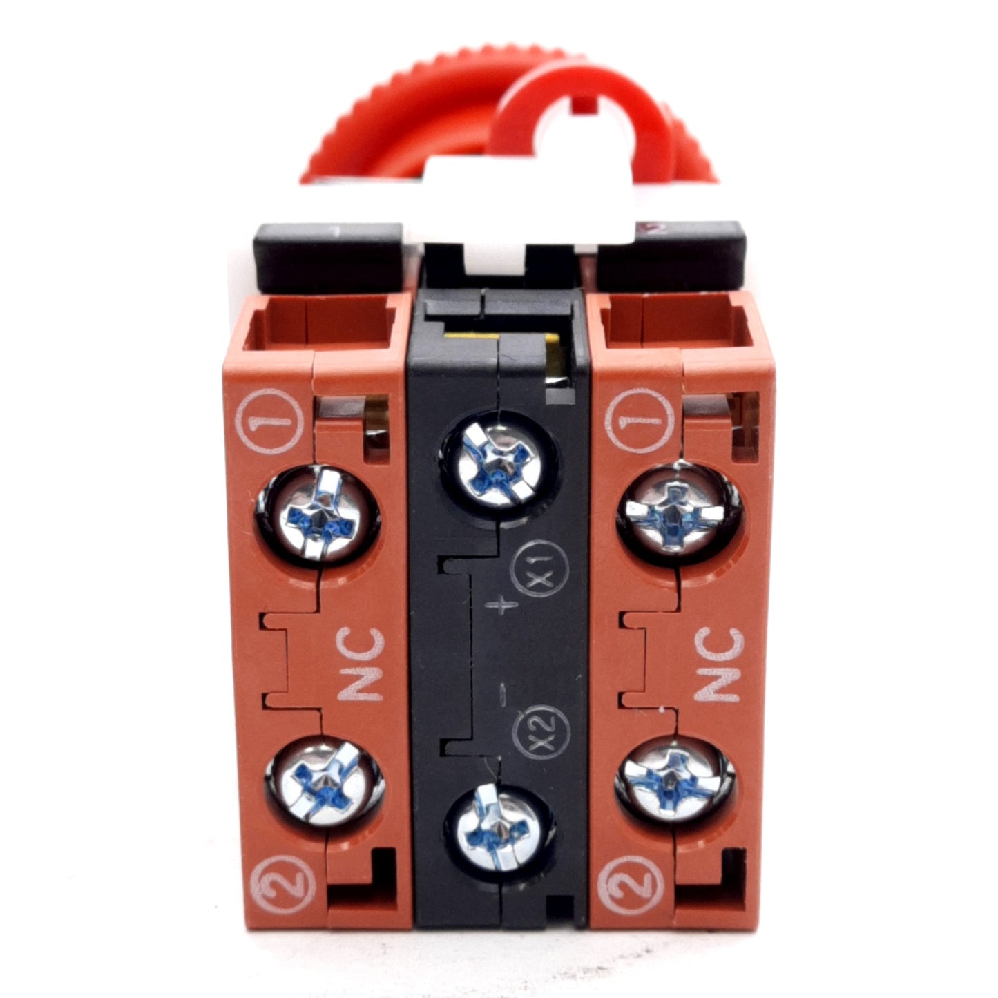 New Omron A22EL-M-24A-02 Illuminated E-Stop Button, Turn Reset, ø40mm, 2NC, 24VDC