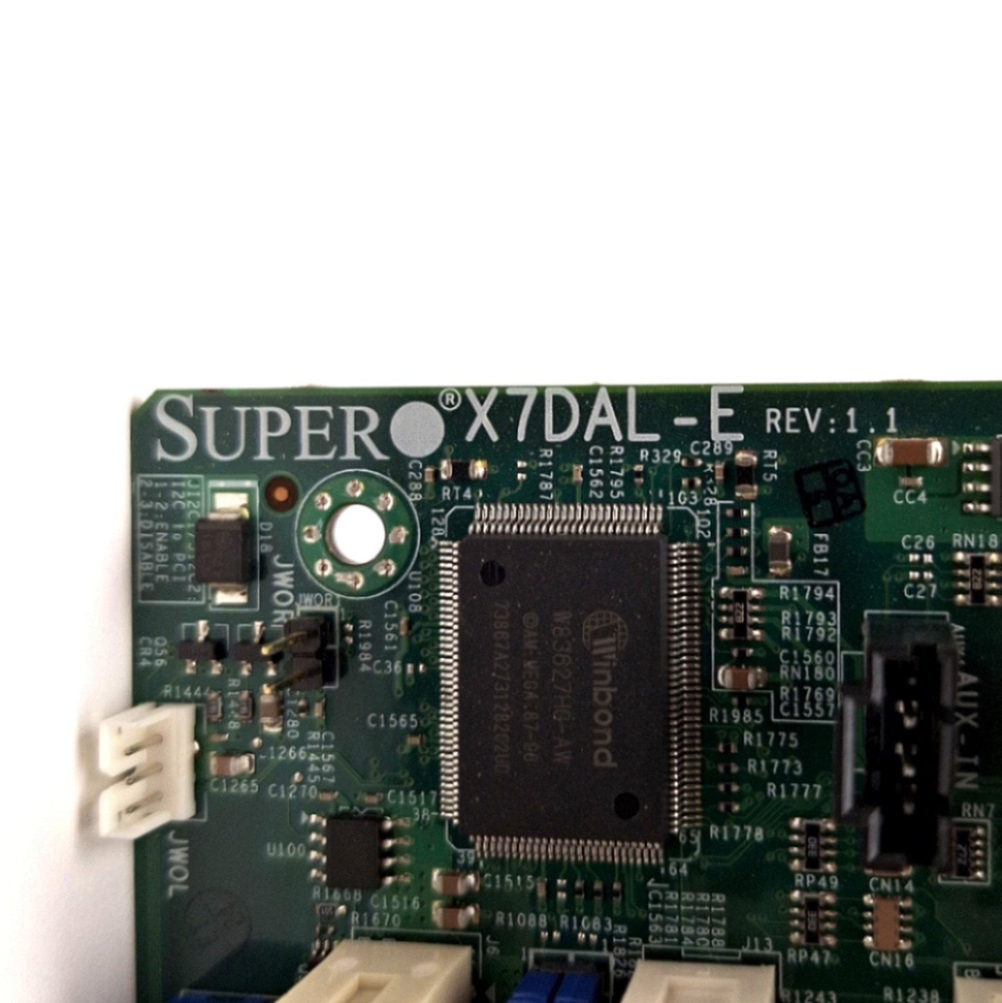 Used Supermicro X7DAL-E Motherboard & CPU, 2x Intel Xeon 4-Core 2.33GHz, 2GB RAM
