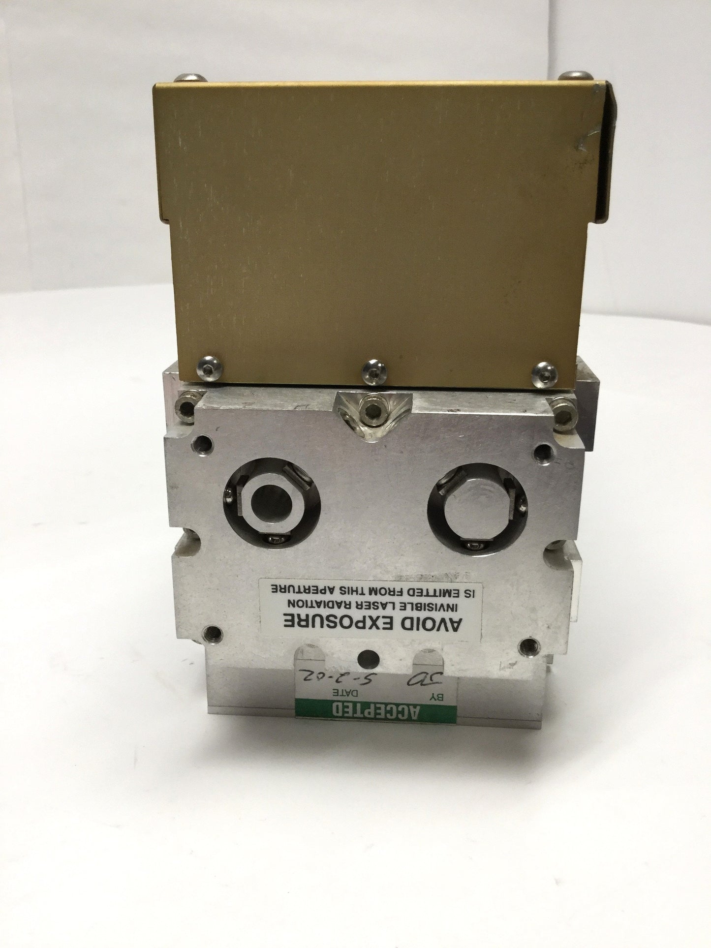 Used Coherent GEM-30A Industrial CO2 Laser Head, 30W, 10.6µm, ø1.8mm Beam, 48VDC 12A