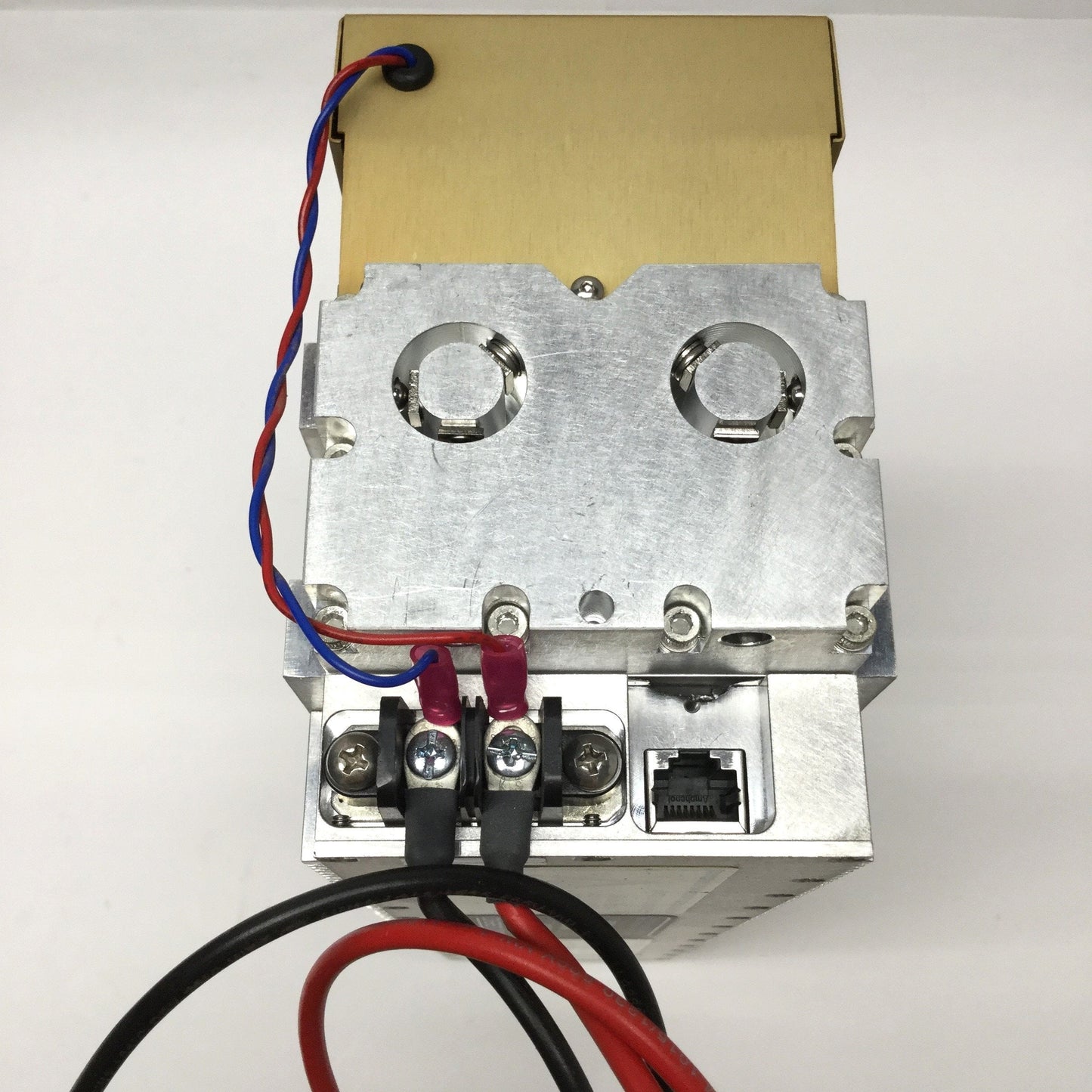 Used Coherent GEM-30A Industrial CO2 Laser Head, 30W, 10.6µm, ø1.8mm Beam, 48VDC 12A