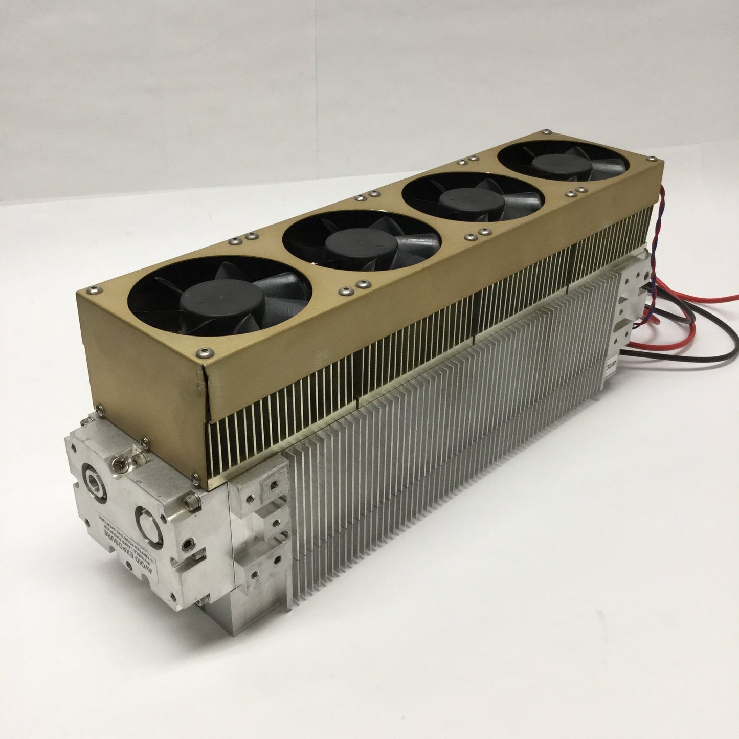 Used Coherent GEM-30A Industrial CO2 Laser Head, 30W, 10.6µm, ø1.8mm Beam, 48VDC 12A