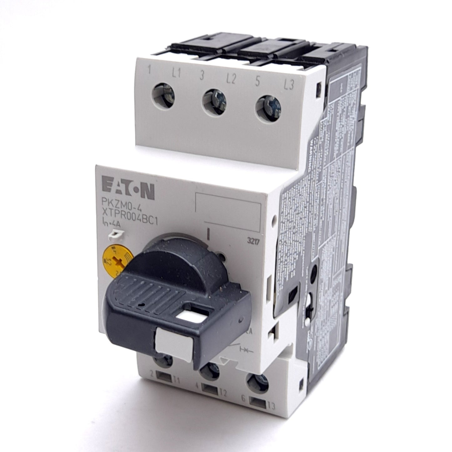 New Eaton PKZM0-4/AK XTPR004BC1 Motor Protective Circuit Breaker, 3-Pole, 2.5-4A