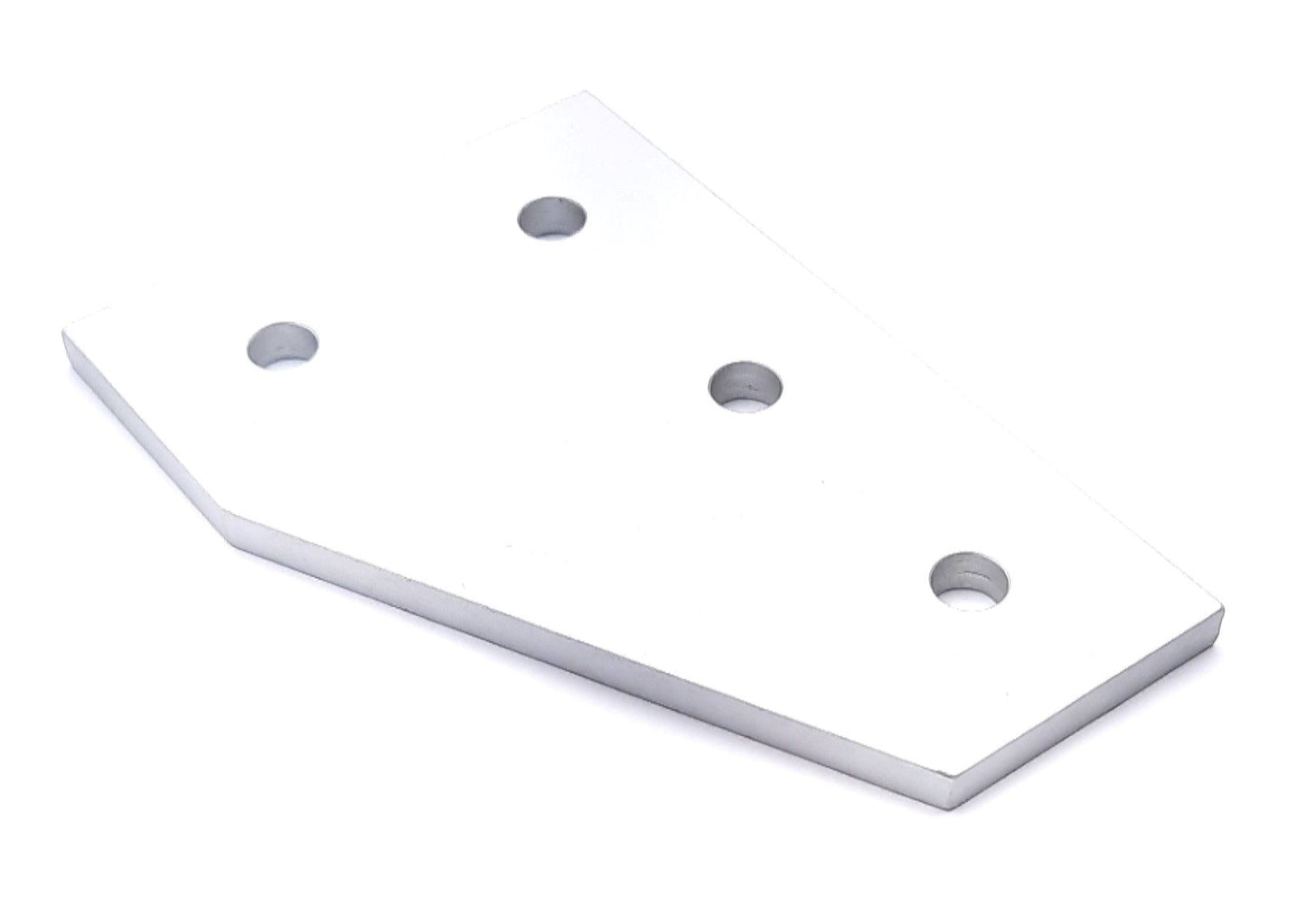 New Lot of 5 80/20 40-4350 Aluminum 90 Degree Angled Flat Plate 40 Series 4 Hole