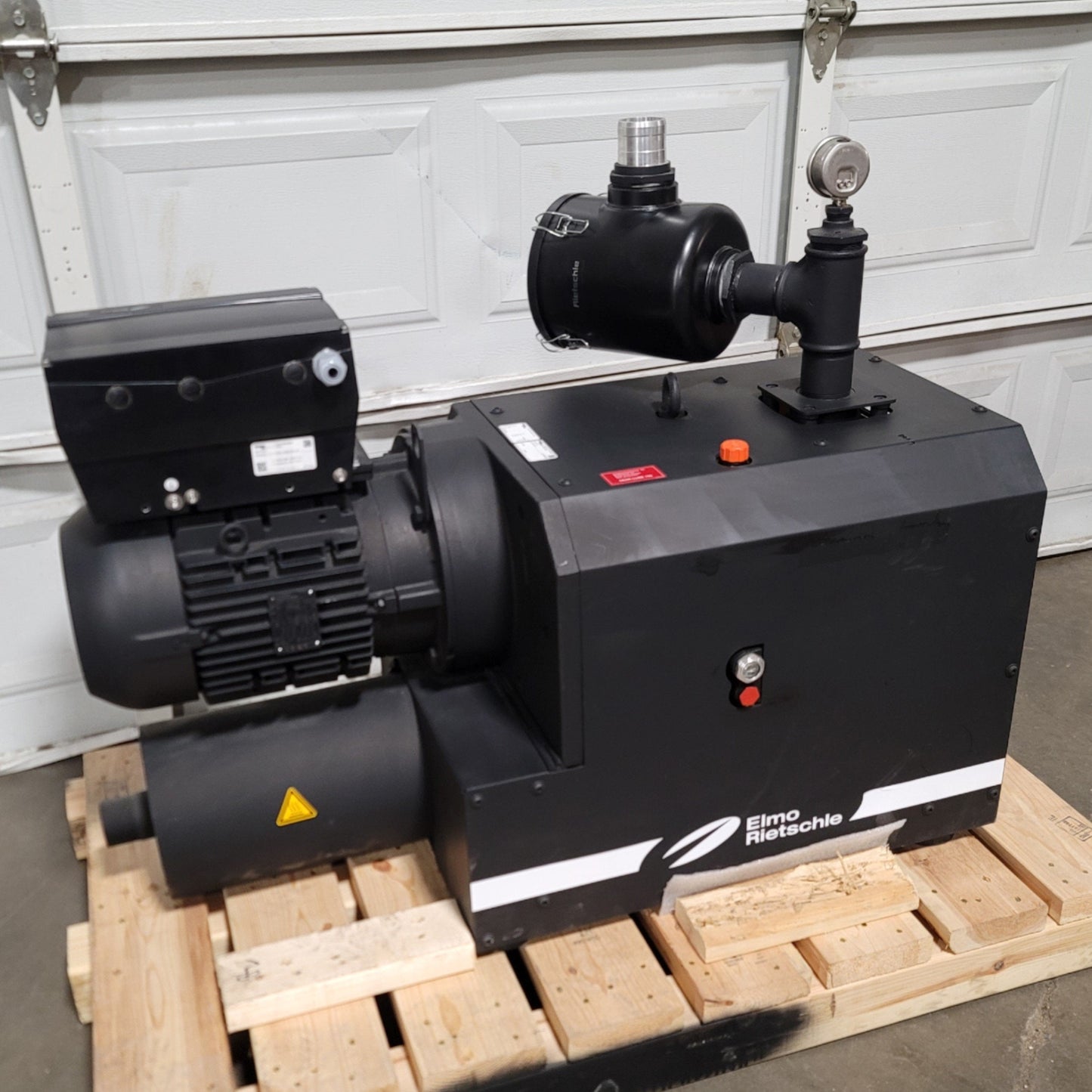 New Elmo Rietschle C-VLR 301 Zephyr Dry Claw Vacuum Pump 7.5HP 205CFM 25.5inhg 480V