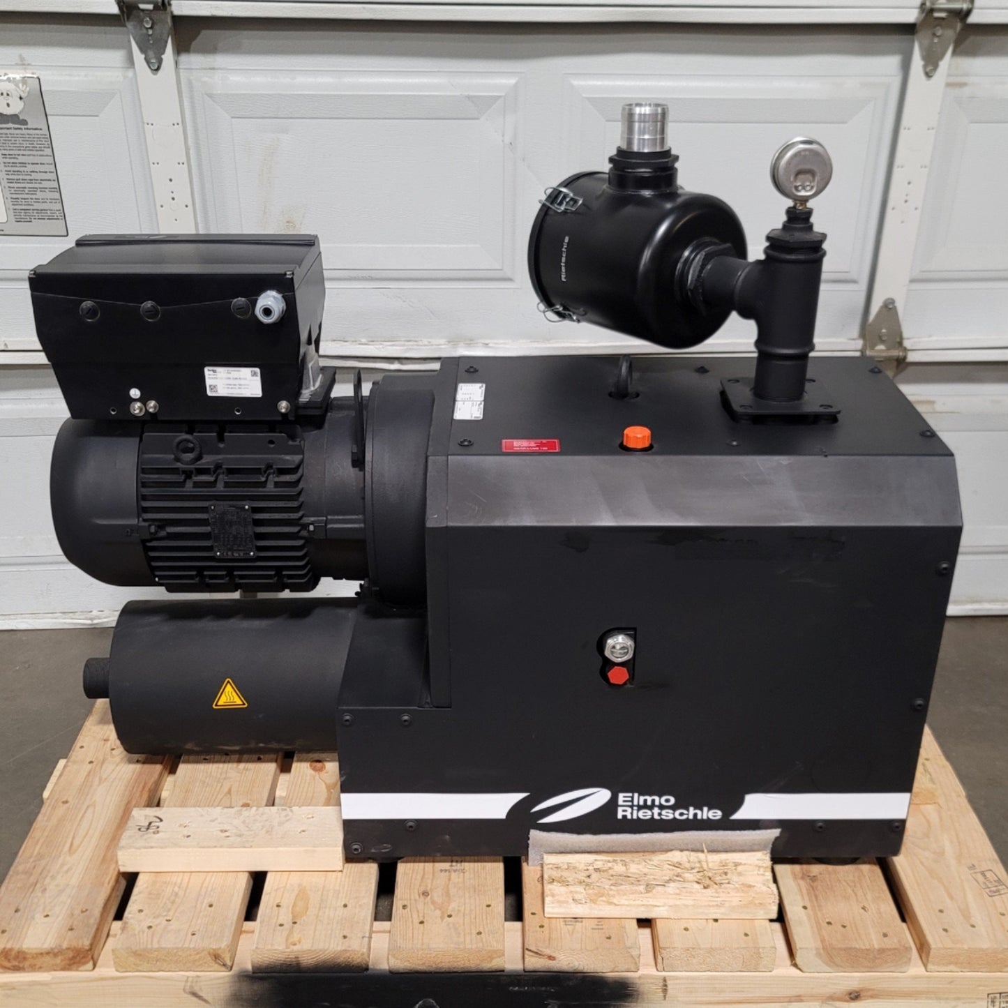 New Elmo Rietschle C-VLR 301 Zephyr Dry Claw Vacuum Pump 7.5HP 205CFM 25.5inhg 480V