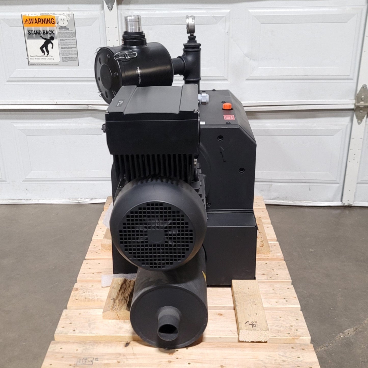 New Elmo Rietschle C-VLR 301 Zephyr Dry Claw Vacuum Pump 7.5HP 205CFM 25.5inhg 480V