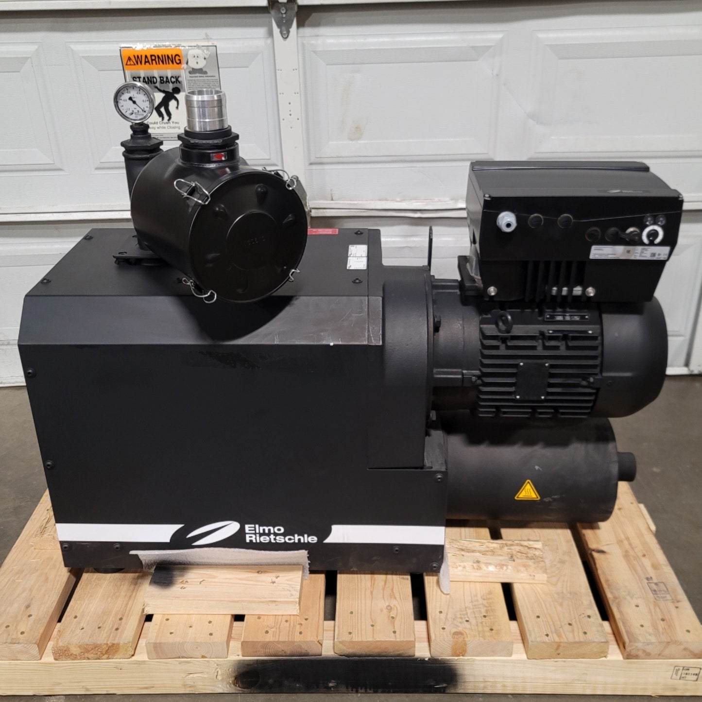New Elmo Rietschle C-VLR 301 Zephyr Dry Claw Vacuum Pump 7.5HP 205CFM 25.5inhg 480V