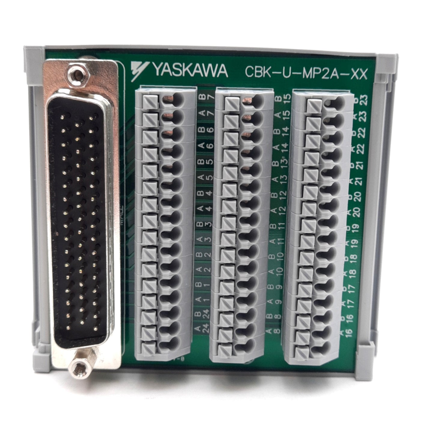 New Yaskawa CBK-U-MP2A-03 I/O Terminal Block Breakout Board & Cable Kit D-Sub 50-Pin