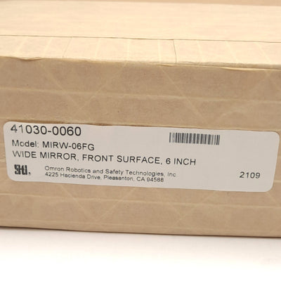 New STI MIRW-06FG 41030-0060 Light Curtain Wide Glass Mirror w/ Mounting Brackets