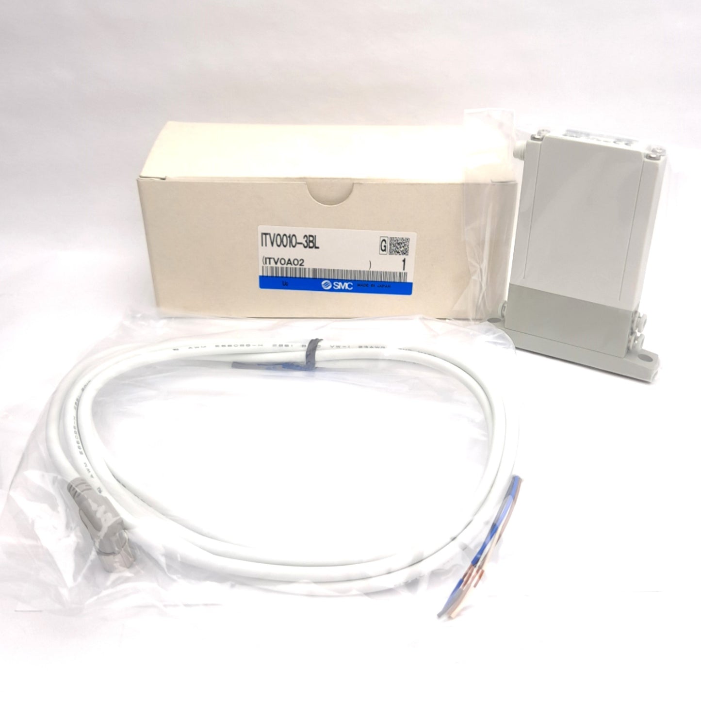 New SMC ITV0010-3BL Electro-Pneumatic Regulator, 0-10VDC Input, 0.001-0.1MPa Output