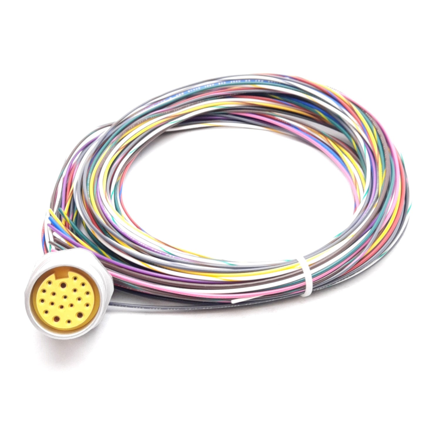 New Mencom MIN-19FR-6 MIN Size III Receptacle 19-Pin M25 Female to Flying Leads, 6ft