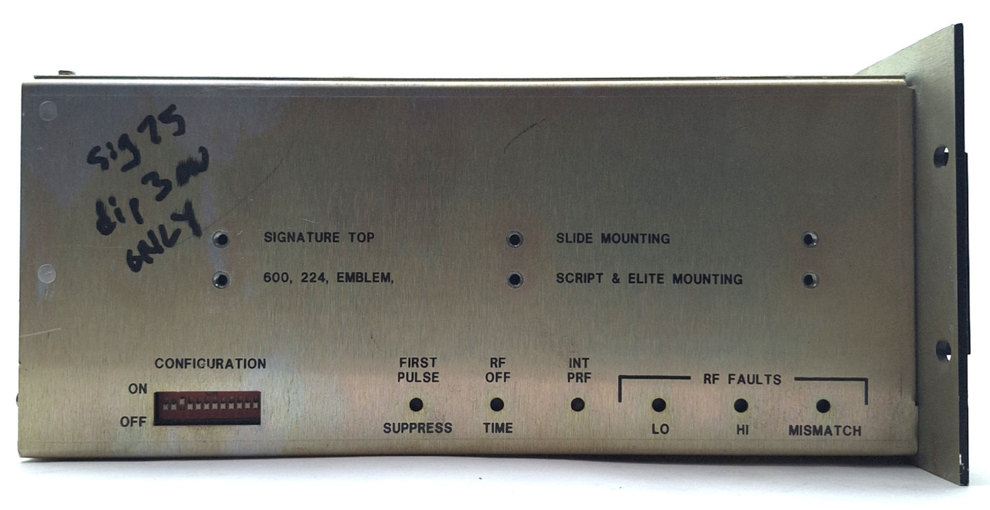 Used Quantronix Model 392 LASER Radio Frequency Driver, 220VAC