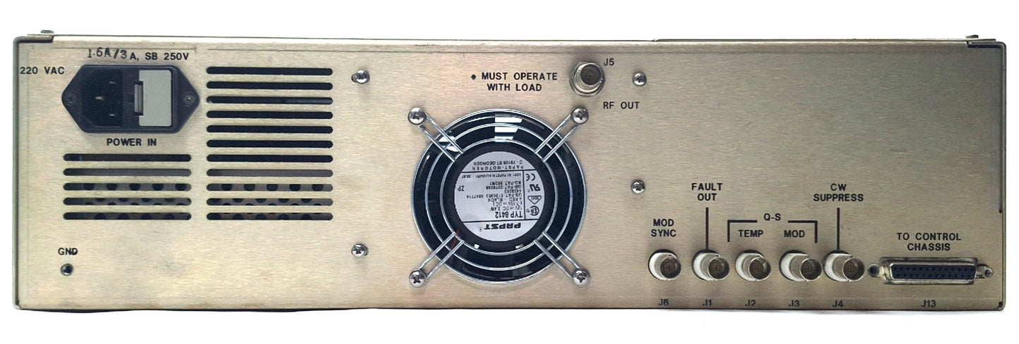 Used Quantronix Model 392 LASER Radio Frequency Driver, 220VAC