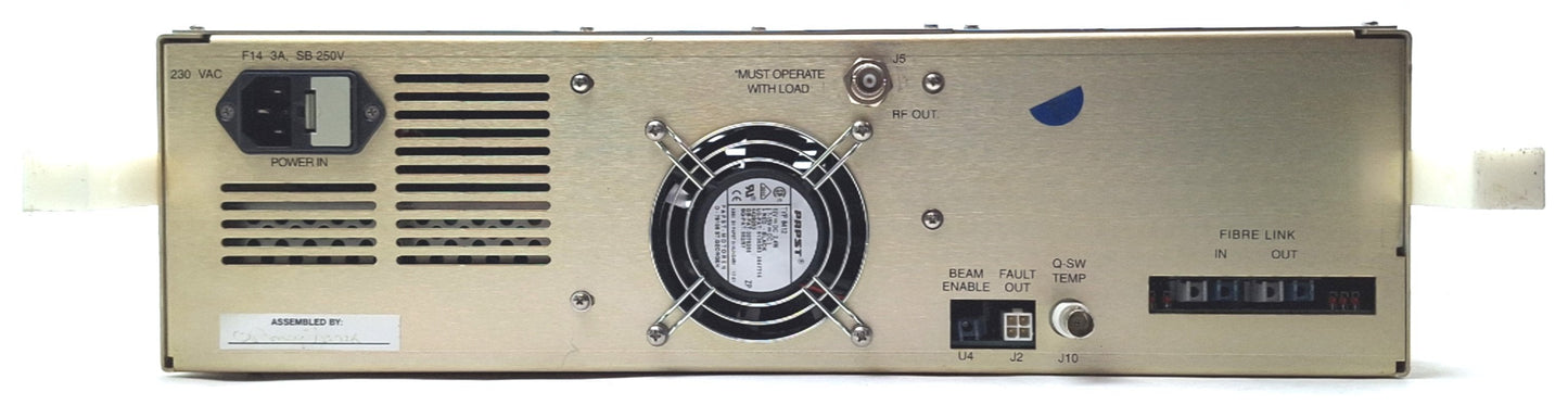 Used Quantronix 228692 Rev J LASER Radio Frequency Driver, 230VAC