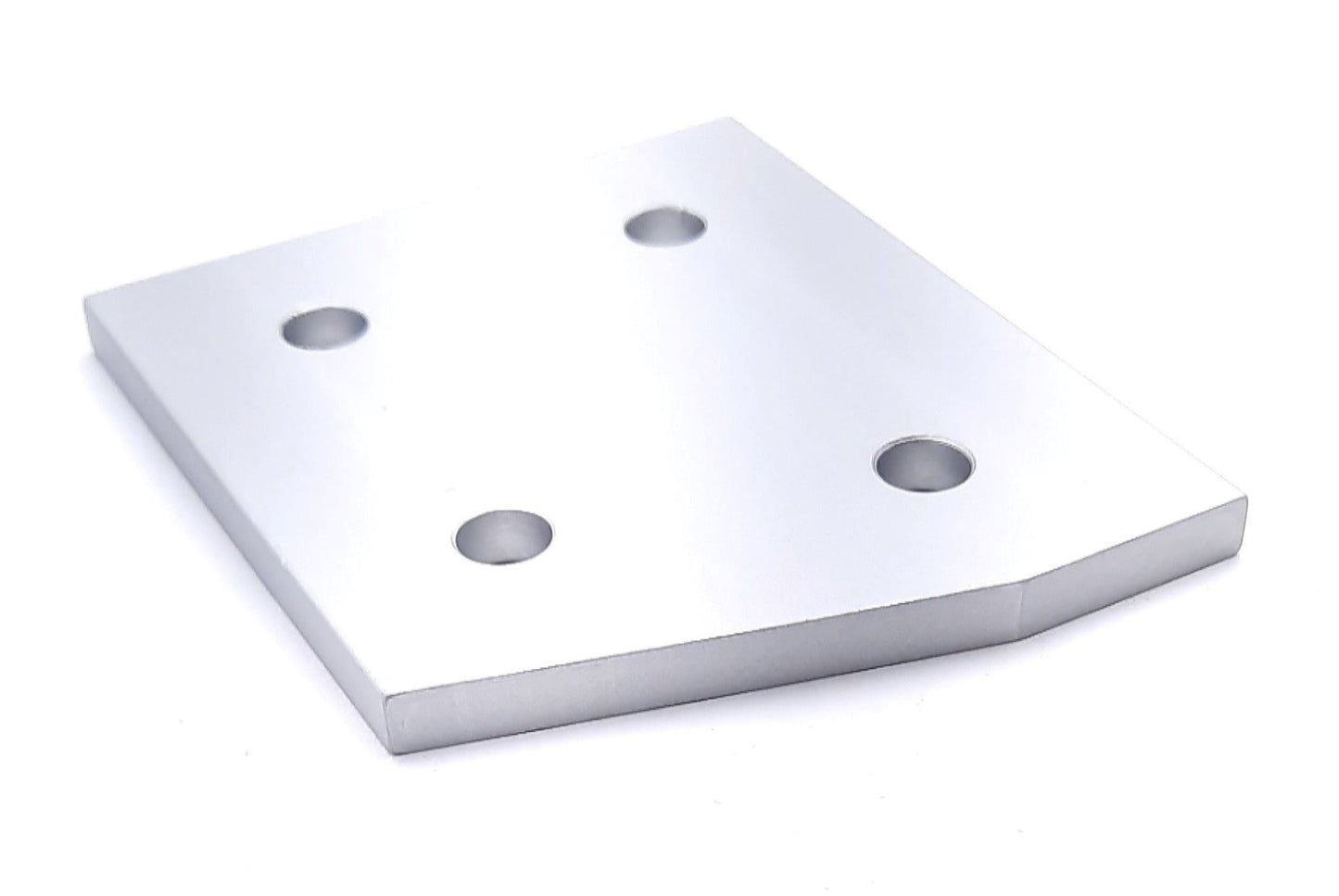 New Lot of 5 80/20 4316 15 Degree Angled Flat Plate 15 Series 4 Hole 3.5" x 3"