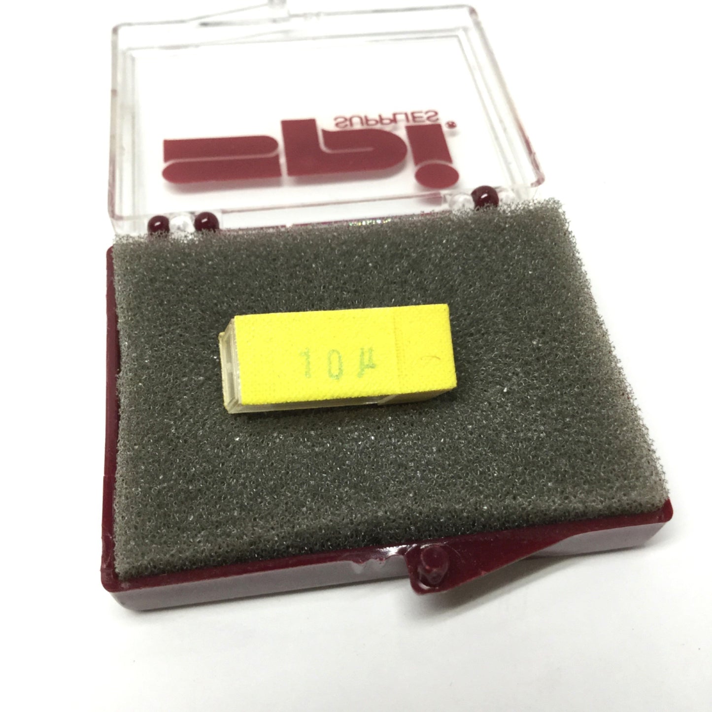 New SPI P2010 Electron Microscope Platinum Aperture 2mm OD x 0.6mm Thick x 10µm Hole