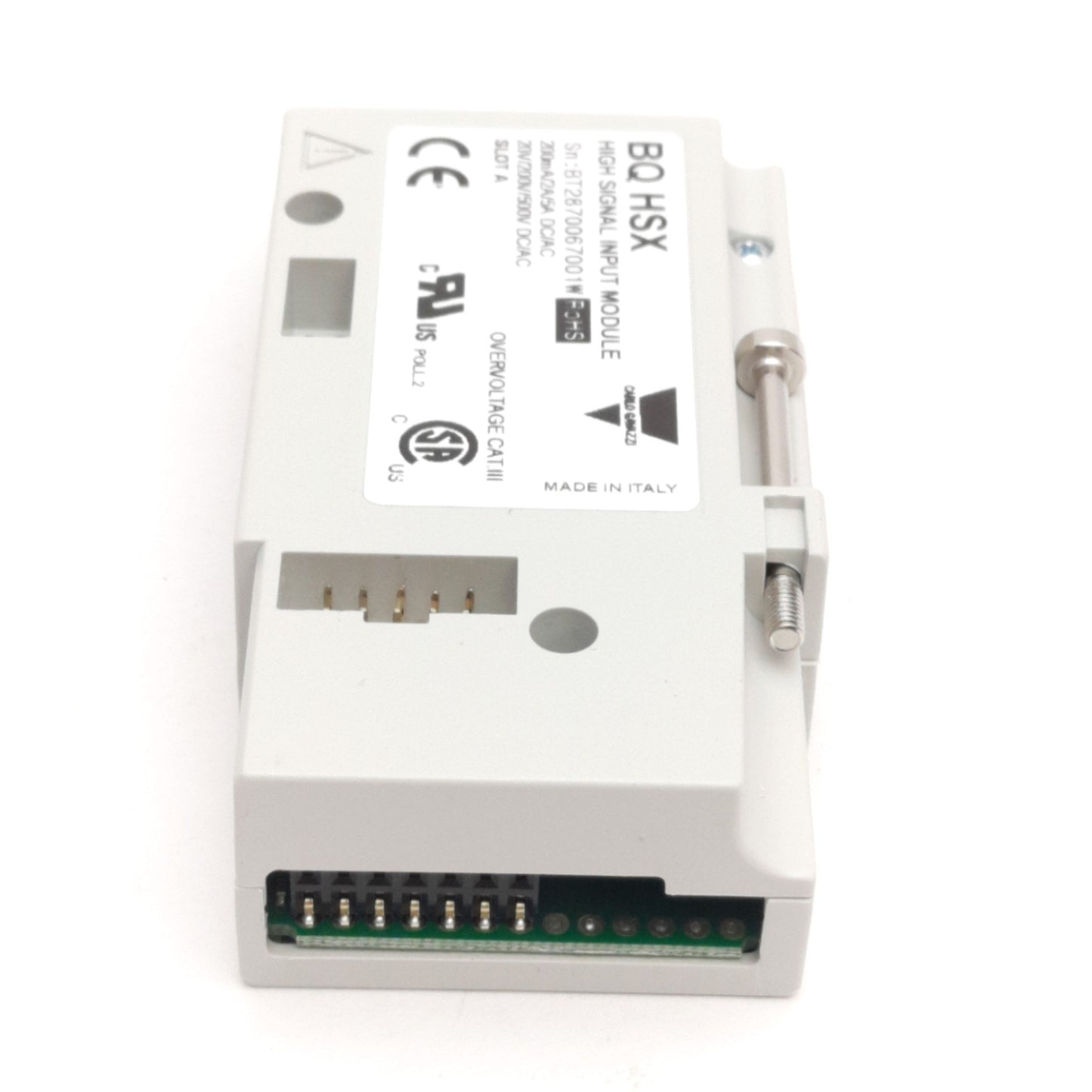 New Carlo Gavazzi BQHSX High Signal Input Module, 200mA/2A/5A, 20V/200V/500V AC&DC