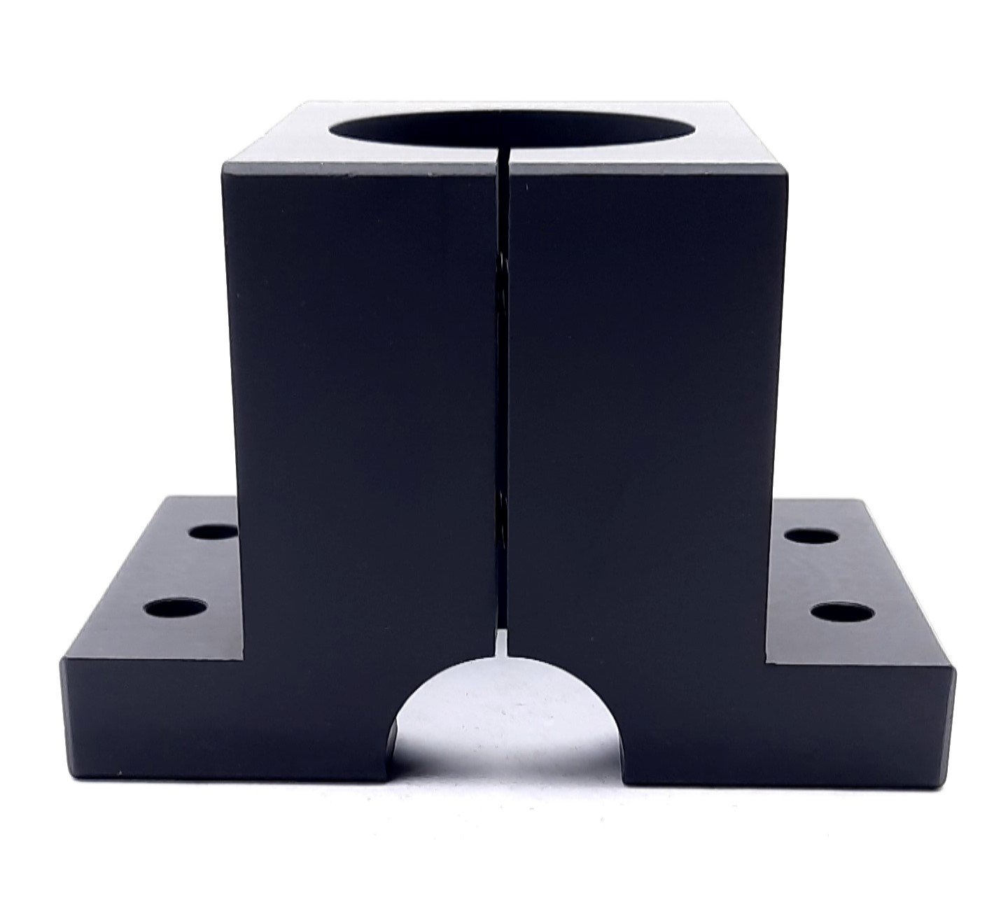 New 80/20 5300-Black 2" Single Shaft Stanchion Base 15 Series 4.75" x 3.25" x 3.25"
