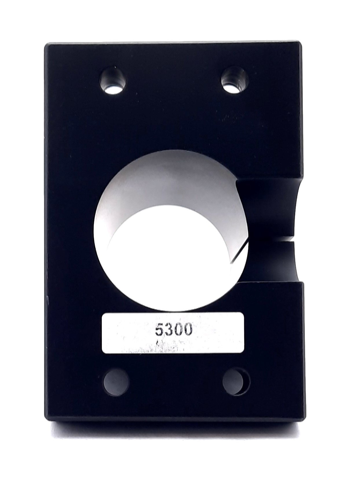 New 80/20 5300-Black 2" Single Shaft Stanchion Base 15 Series 4.75" x 3.25" x 3.25"