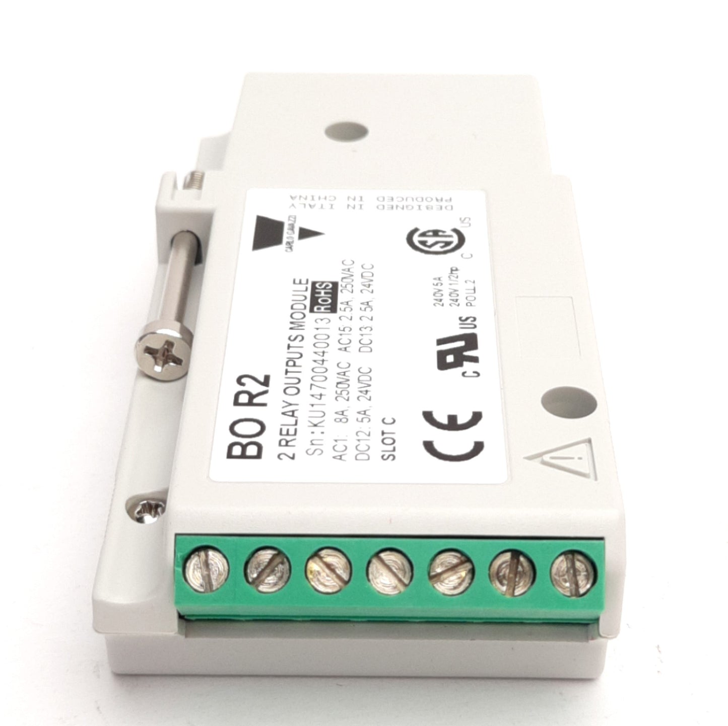 New Carlo Gavazzi BOR2 Relay Output Module for UMD/USC Panel Meter, 250VAC, 2-Relay