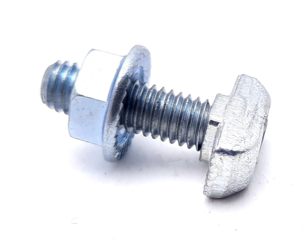New – Open box Lot of 40 80/20 75-3633 Drop-In T-Slot Stud w/ Flanged Hex Nut 30Series M6 X 1.0