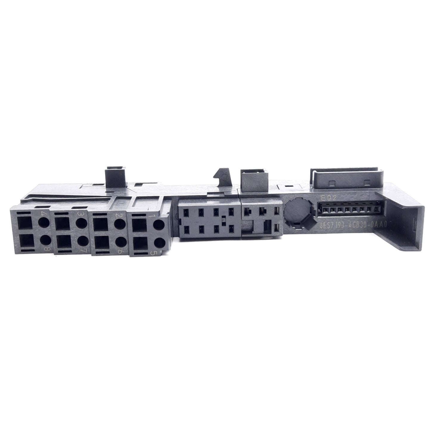 New Lot of 5 Siemens 6ES7 193-4CB30-0AA0 Simatic ET200S Terminal Module, DIN Rail