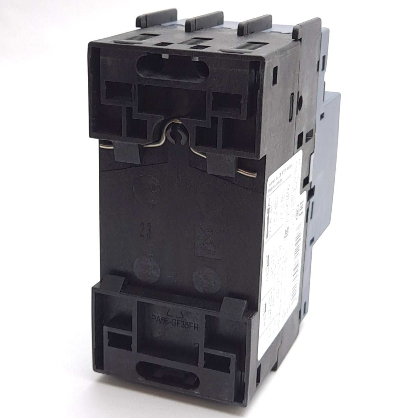 New Siemens 3RV2011-1BA10 Sirius Circuit Breaker, 3-Pole, 1.4-2A, 20-690V