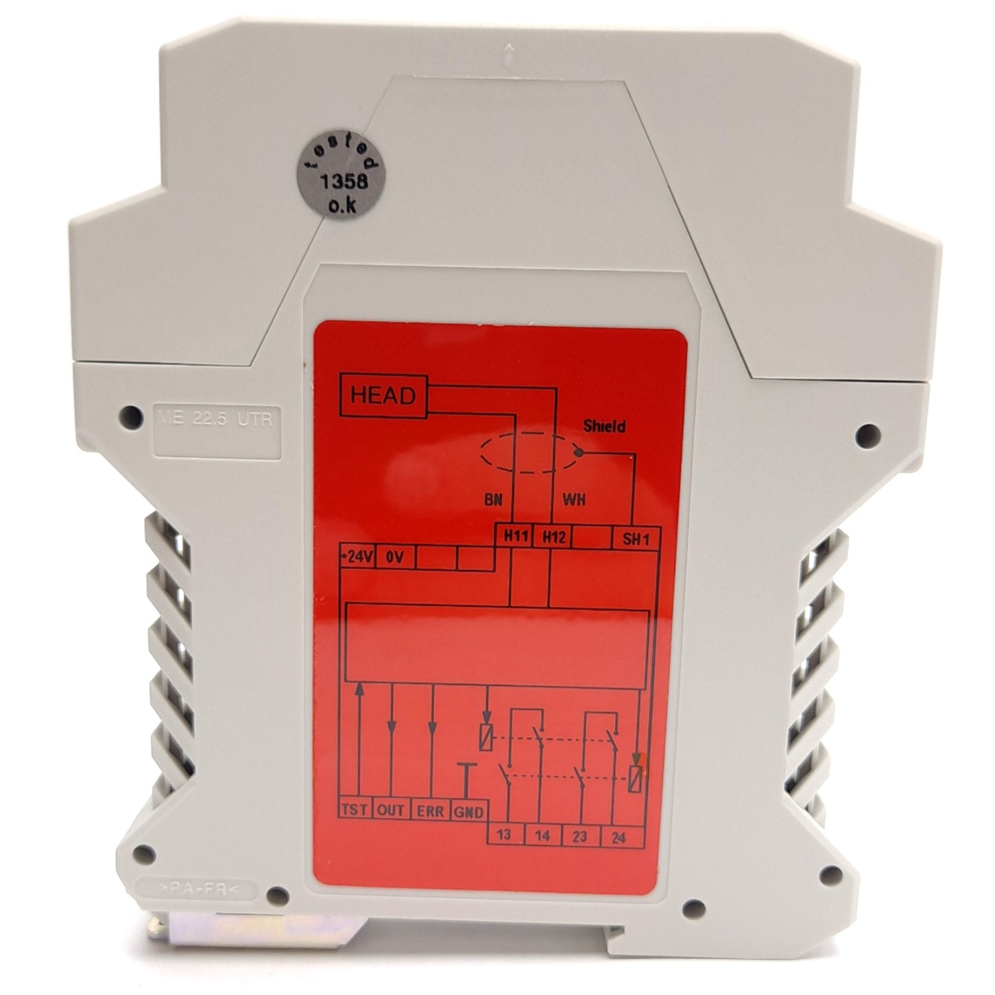 New Euchner CES-AZ-ABS-01B Evaluation Unit Safety Relay, 24VDC 150mA, 2x N.O.