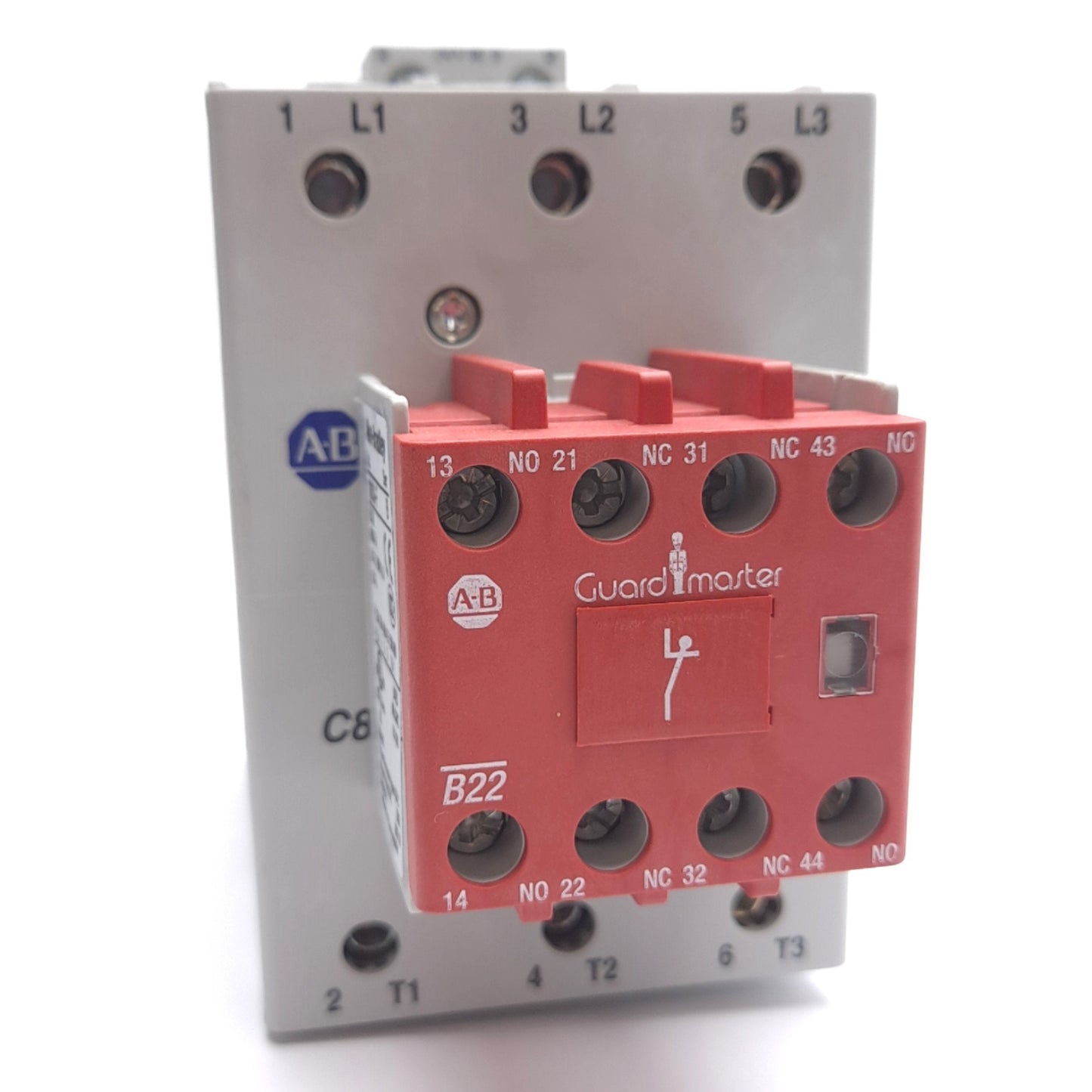 New Allen Bradley 100S-C85DJ22C Safety Contactor, 24VDC Coil, 85A, 3 N.O. Poles