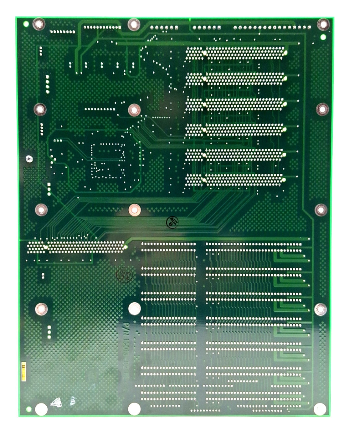 Used ICS 15013-02 Single Board Computer Backplane, AT, 6x ISA, 6x PCI, PICMG 1.0