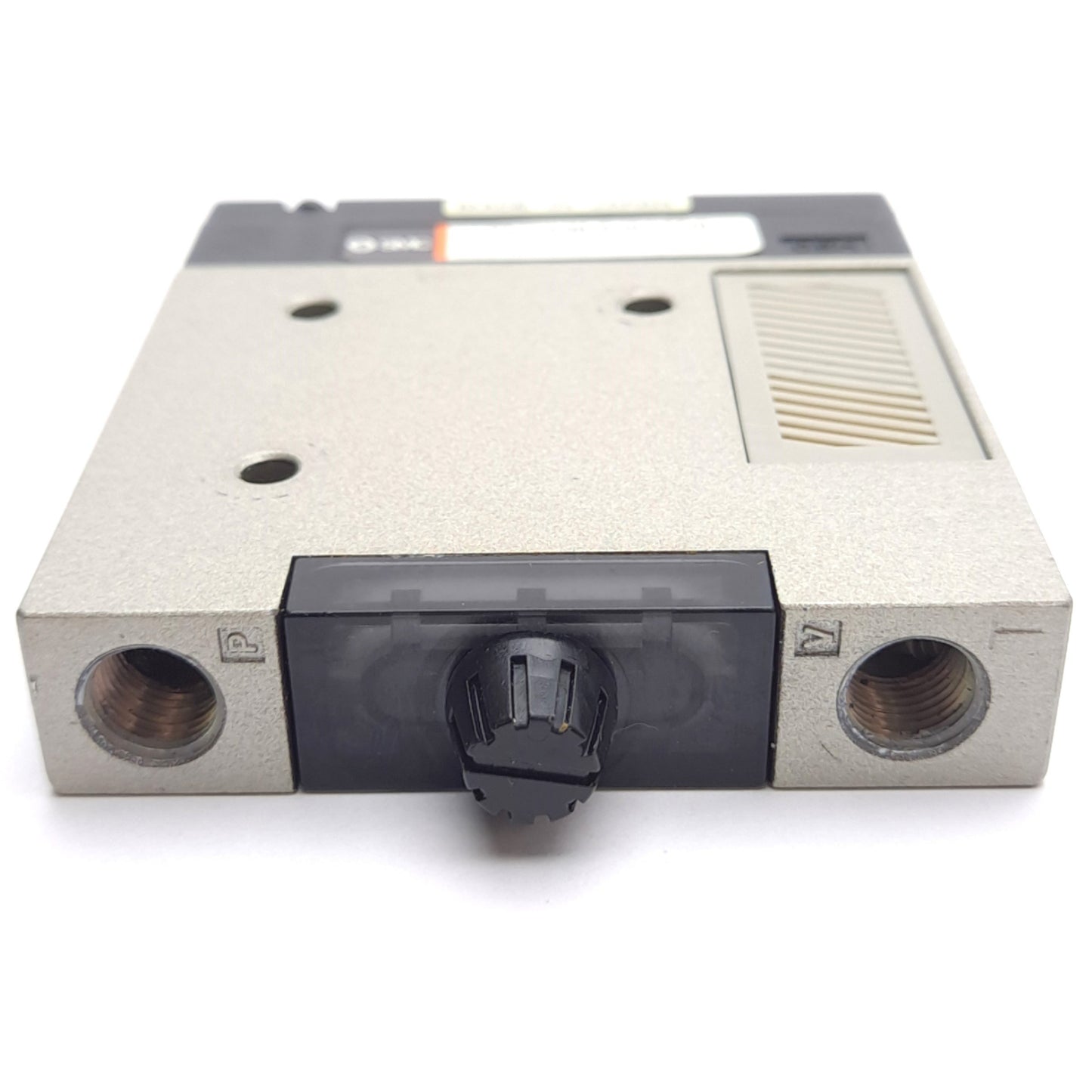 Used SMC NZM052HT Vacuum Ejector, -630mmHg, 100Psi Max, 1/8in NPTF, 24VDC Coil