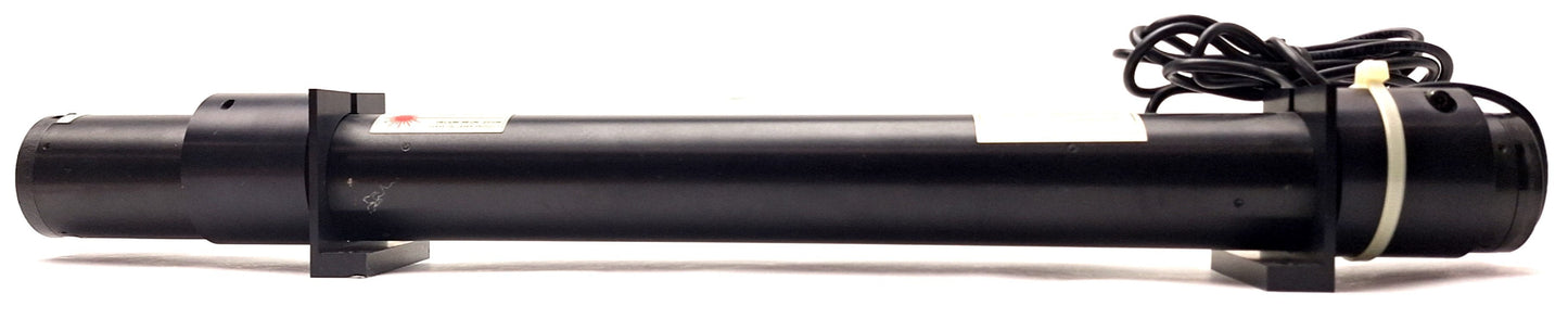Used Uniphase 1135P HeNe LASER Tube, ø0.68mm, 10mW, 632nm, 1.2mrad, 3100VDC 6.5mA
