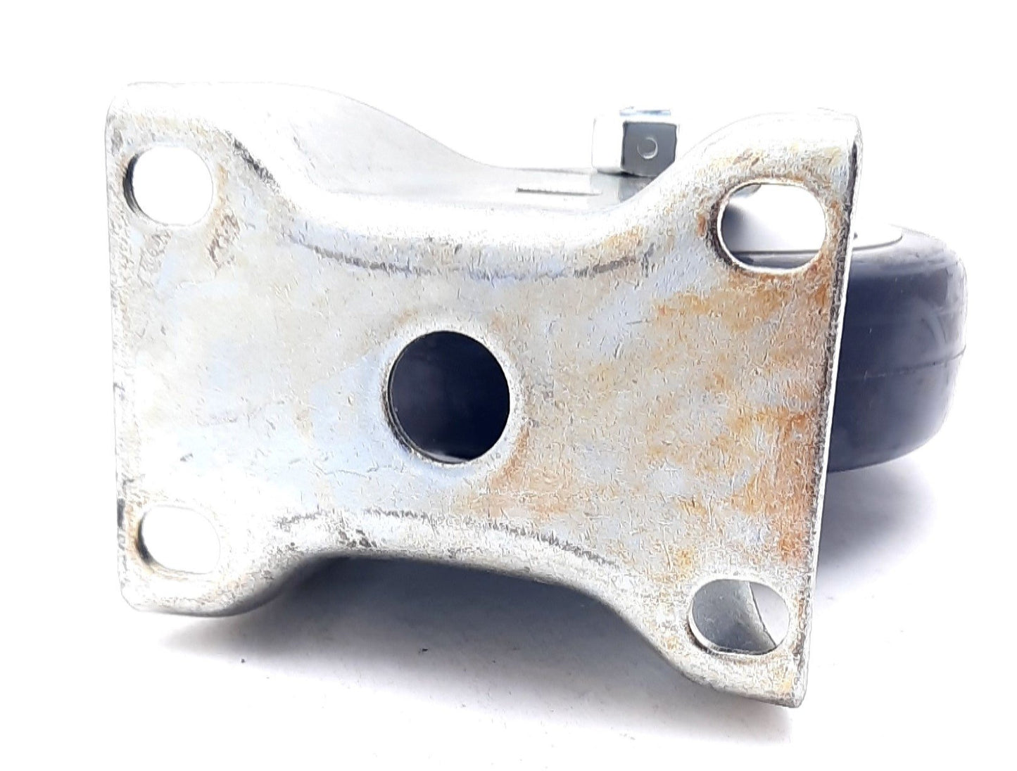 New – Open box Lot of 2 80/20 2336 Deluxe Flange Mount Rigid Caster 5", 3.625" x 2.688"