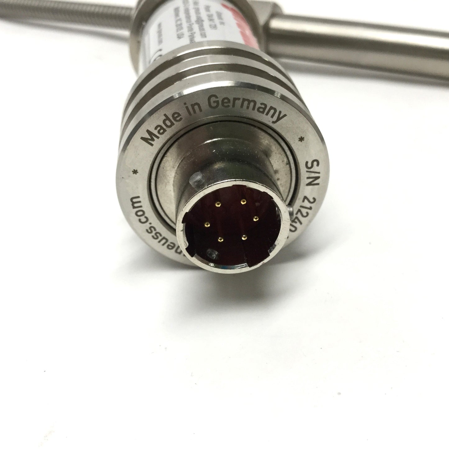 Used Gneuss DA-150-12A-P50H-S0-F5-I-W-6P Plastic Melt Pressure Transducer 5000psi