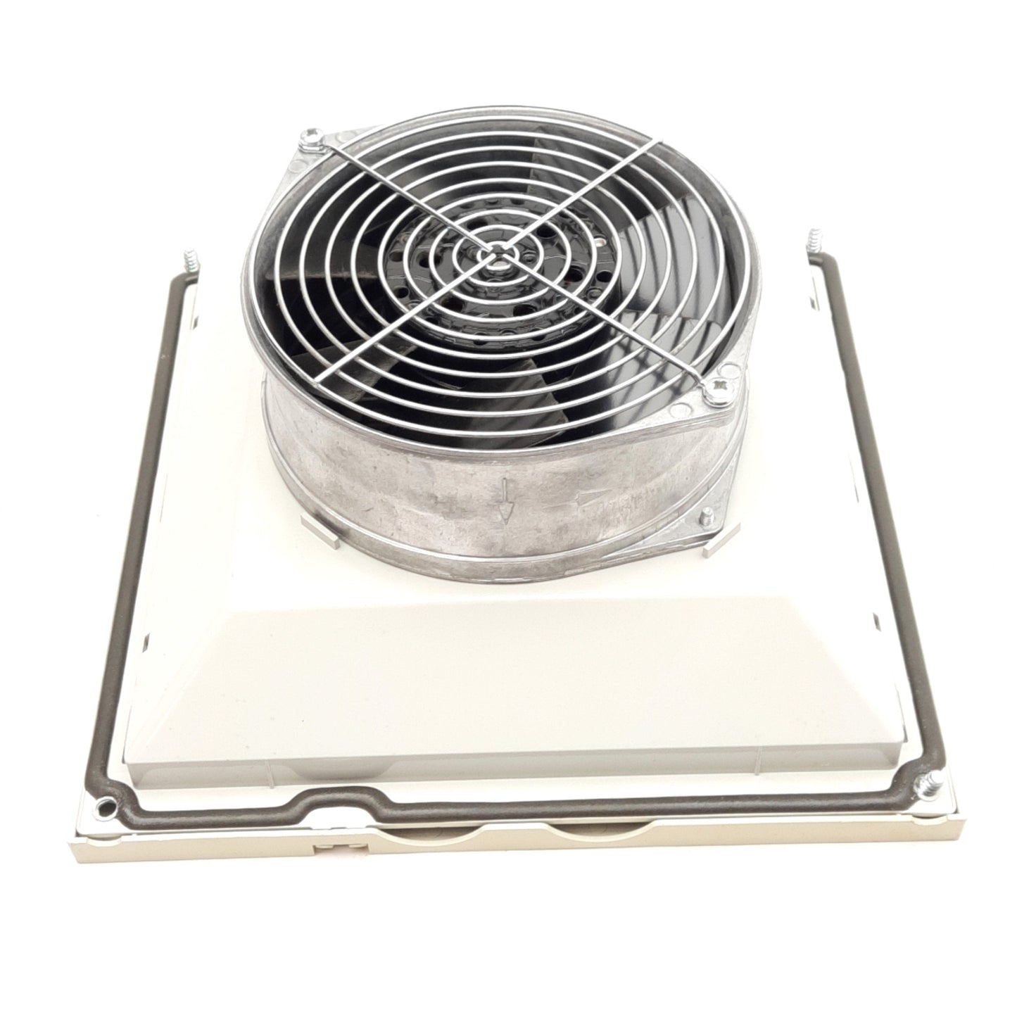 Used Rittal SK 3324117 Axial Fan Enclosure 115VAC 0.4A 35W, 35.3CFM, 48dB, 10in x 8in