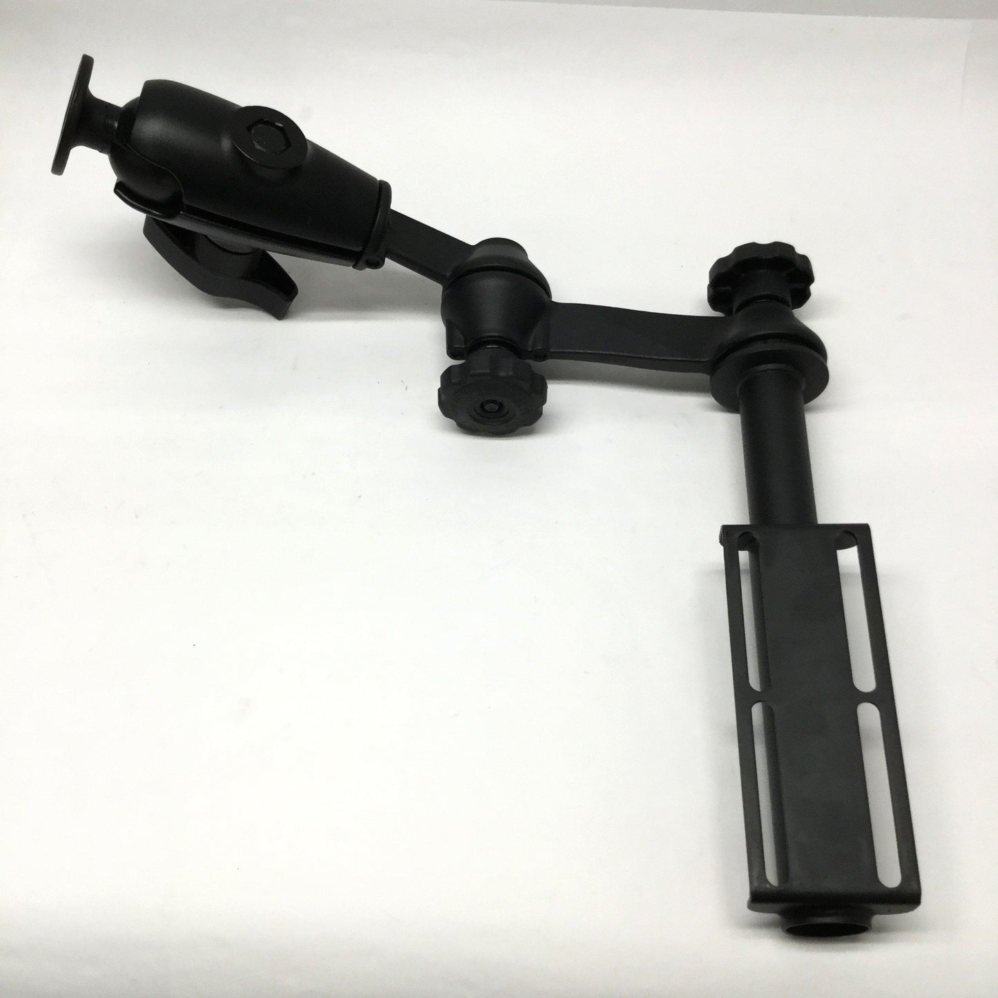 Used RAM Mount 8" Upper Tele-Pole w/ 15" Articulating Double-Swing Arm Swivel Socket