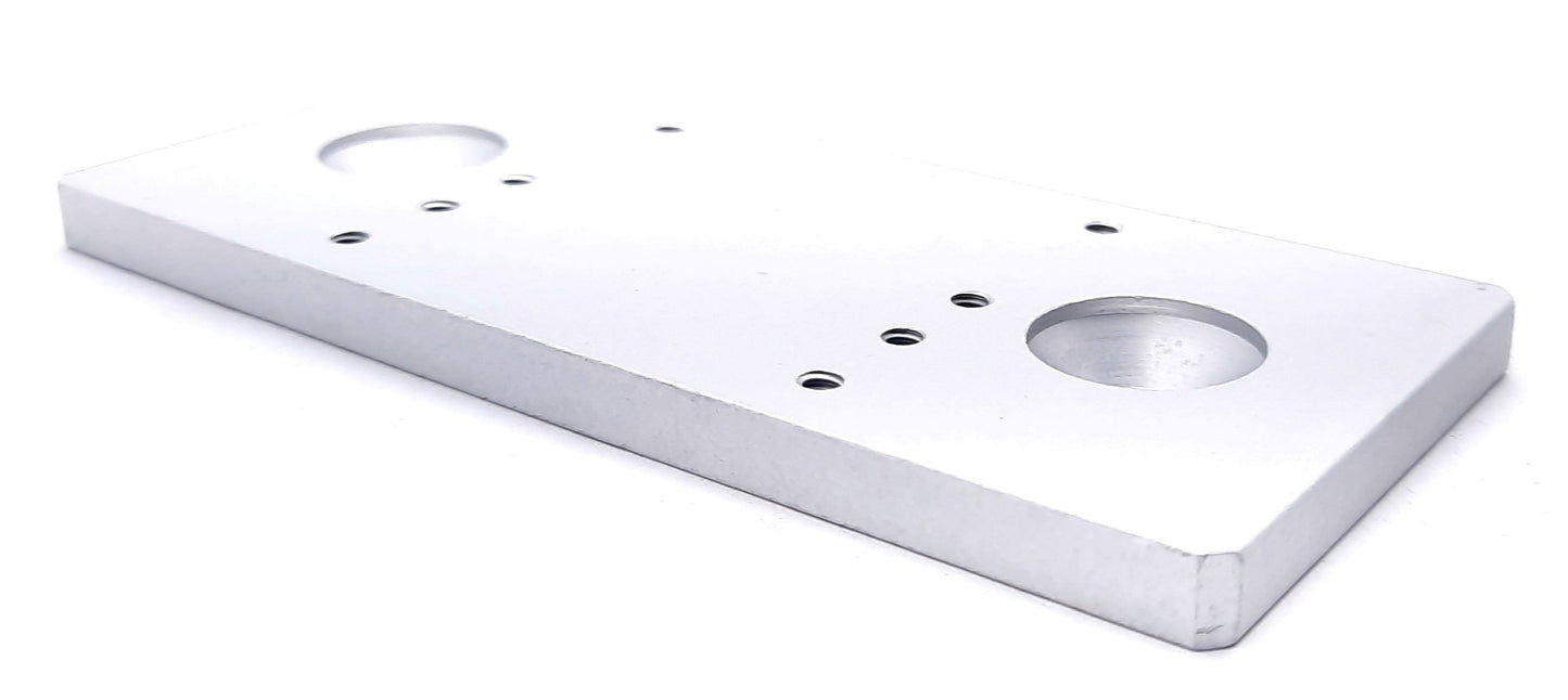 New Lot of 5 80/20 2121 Grabber Door Catch Mounting Plate 10 & 15 Series 4.5" x 2"