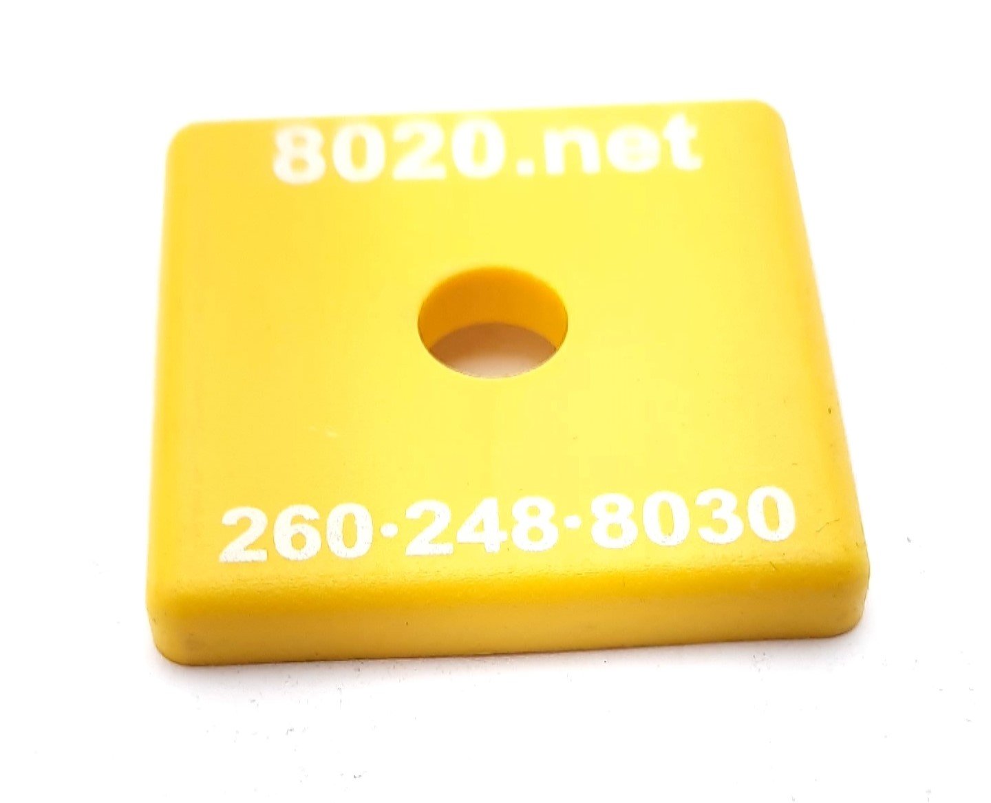 New Lot of 20 80/20 2030YEL ABS End Cap with Push-In Fastener 15 Series 1.5" x 1.5"